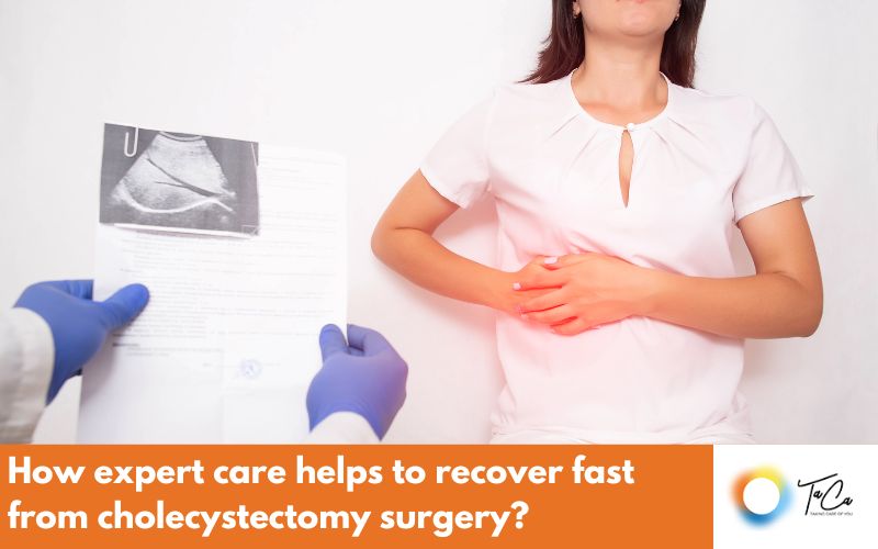 How expert care helps to recover fast from cholecystectomy surgery